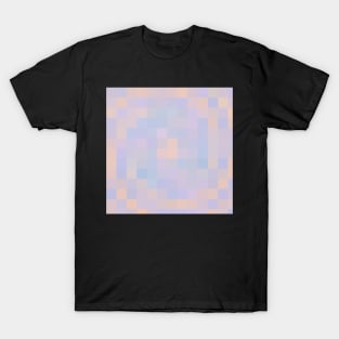 Mosiac of Digital Abstract with Soft Pastel Color Palette T-Shirt